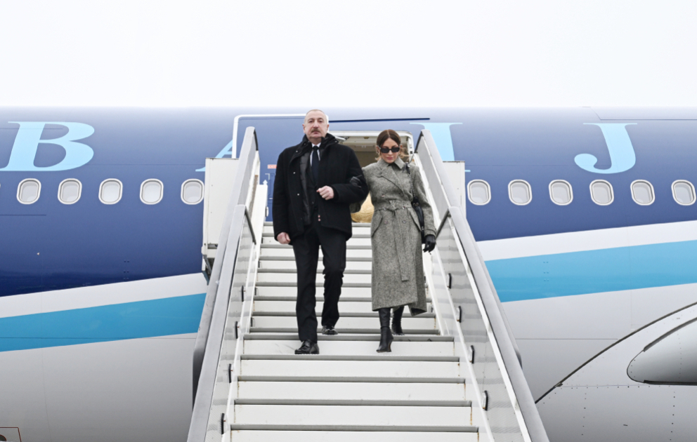 Le président Aliyev entame une visite en Suisse pour participer à la réunion annuelle du Forum économique mondial