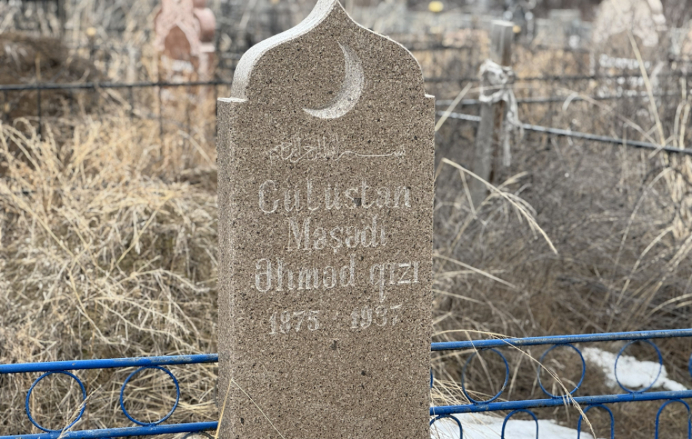 Qazaxıstana sürgün edilən azərbaycanlı qadının məzarı tapılıb