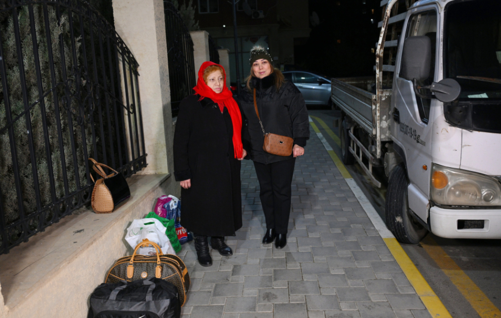 Xankəndi şəhərinə ilk köç karvanı yola salınıb