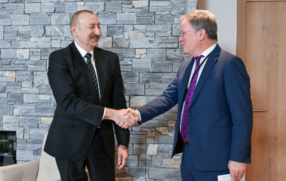 President Ilham Aliyev met with Chief Executive Officer of Vitol in Davos