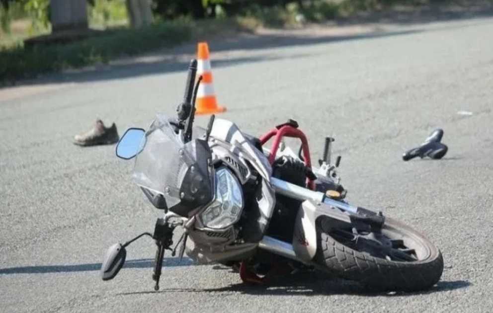 Motosiklet sürücüsü qəzada həlak olub