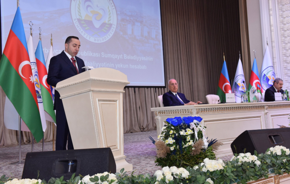 Sumqayıt bələdiyyəsinin yerli büdcəsinin gəlirləri ötən il 3 milyon 750 min manat təşkil edib