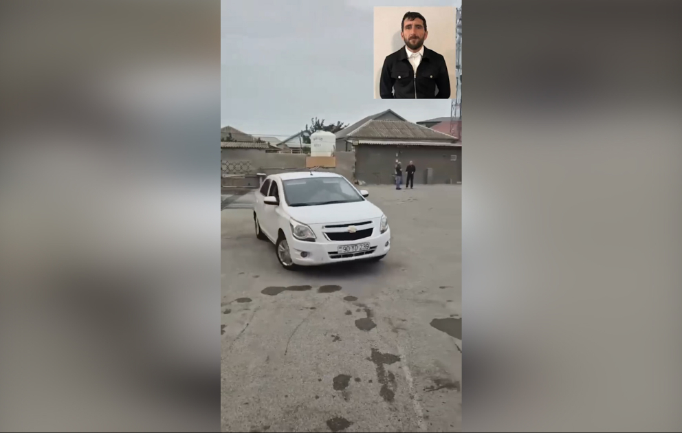 Suraxanıda avtoxuliqanlıq edən sürücü həbs olunub