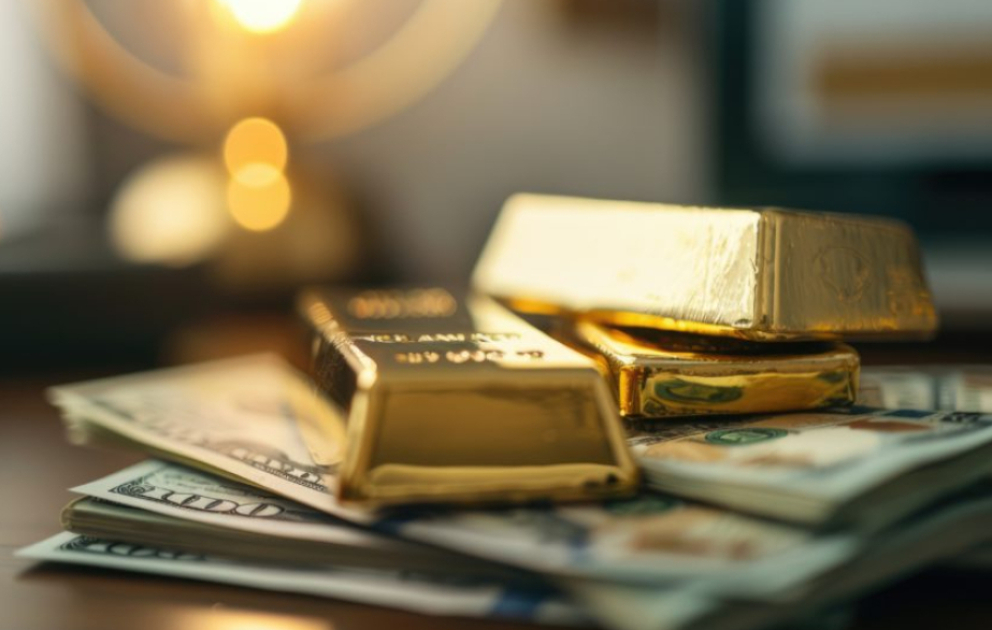 Dünya bazarında qızılın bir troya unsiyasının qiyməti 5000 dolları ötüb