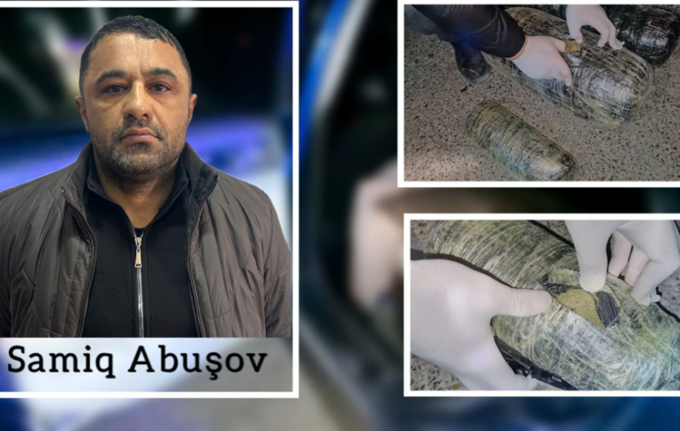 Neftçalada 20 kiloqram narkotik vasitə aşkarlanıb