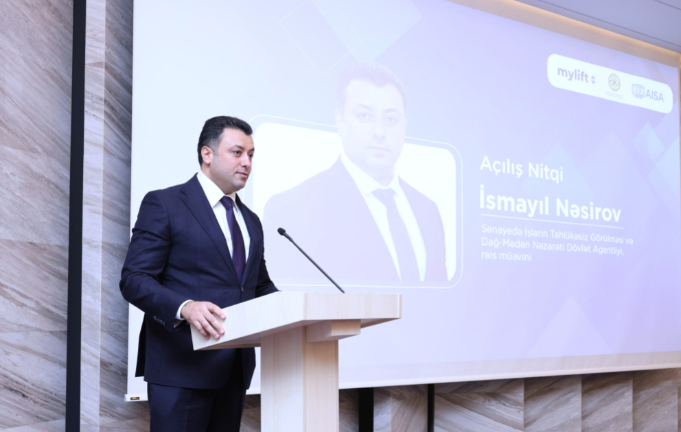 Lift təhlükəsizliyində rəqəmsal transformasiyanı nəzərdə tutan “MyLift” layihəsinin təqdimatı olub