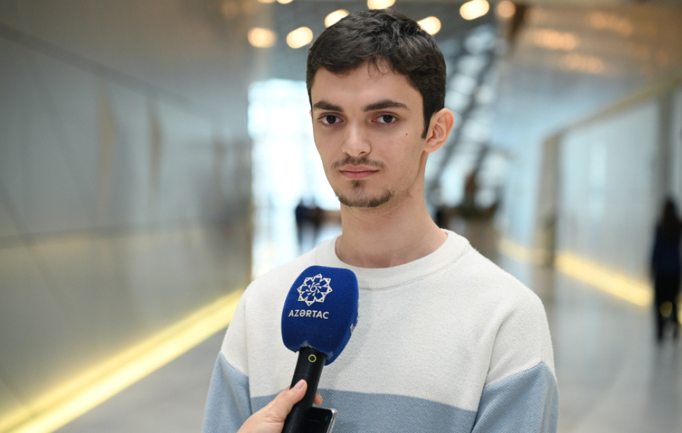 "Gəncİntellekt"in iştirakçısı: Belə yarışların təşkili çox önəmlidir