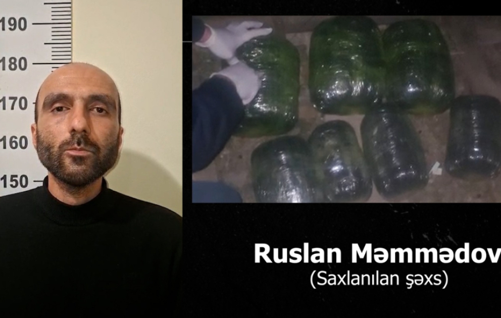 Daşkəsəndə çətin relyef şəraitində aparılan əməliyyat nəticəsində 11 kiloqrama yaxın narkotik vasitə aşkarlanıb