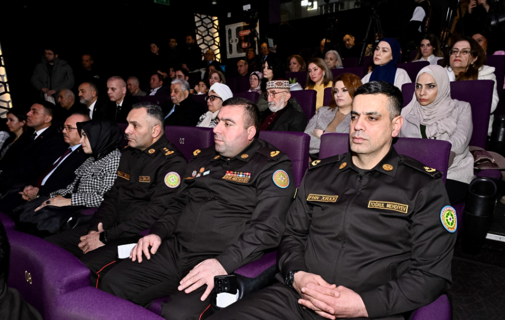 Nizami Kino Mərkəzində "Canqurtaranlar" sənədli filminin təqdimatı olub
