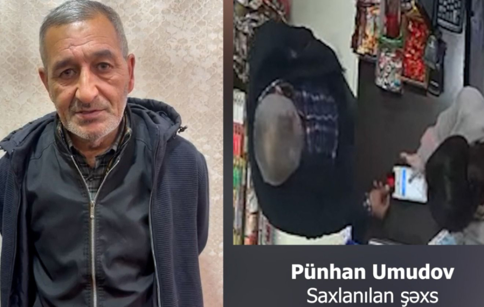 Avtobusda cibgirlik edən şəxs tutulub
