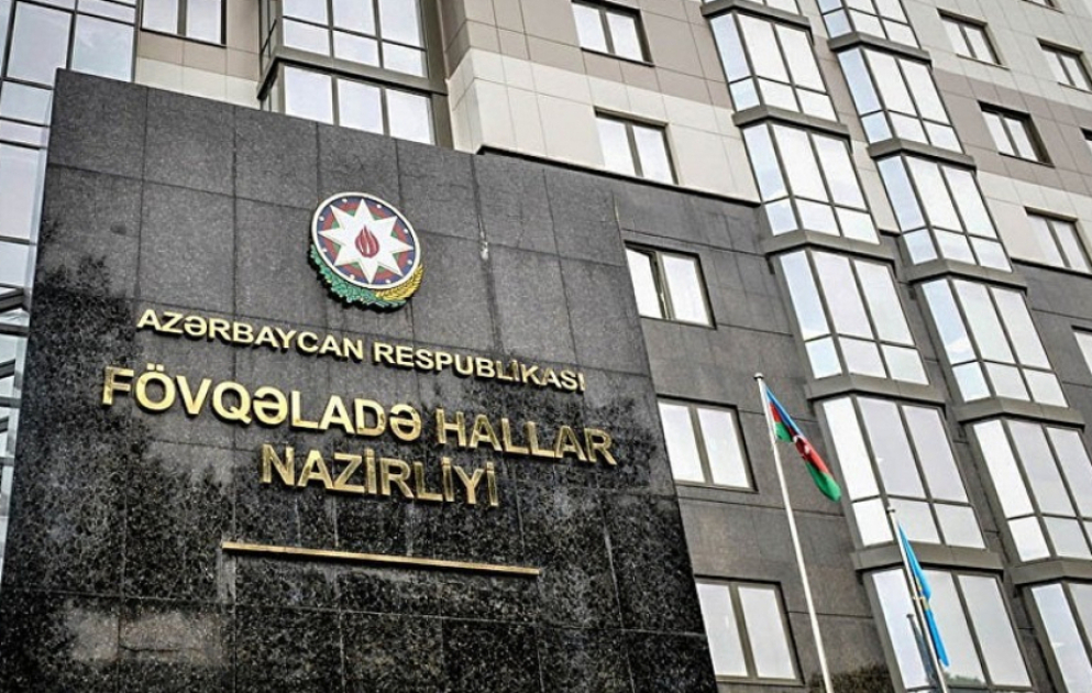 Fövqəladə Hallar Nazirliyi gözlənilən hava şəraiti ilə əlaqədar əhaliyə müraciət edib