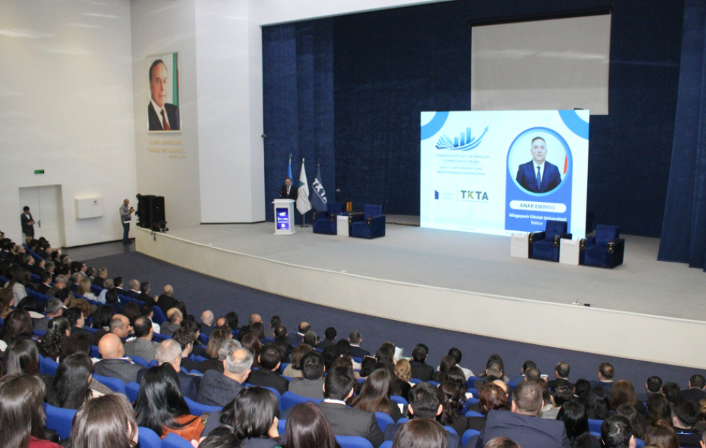Mingəçevir Dövlət Universitetində keçirilən forumda 29 ali təhsil müəssisəsi təmsil olunub