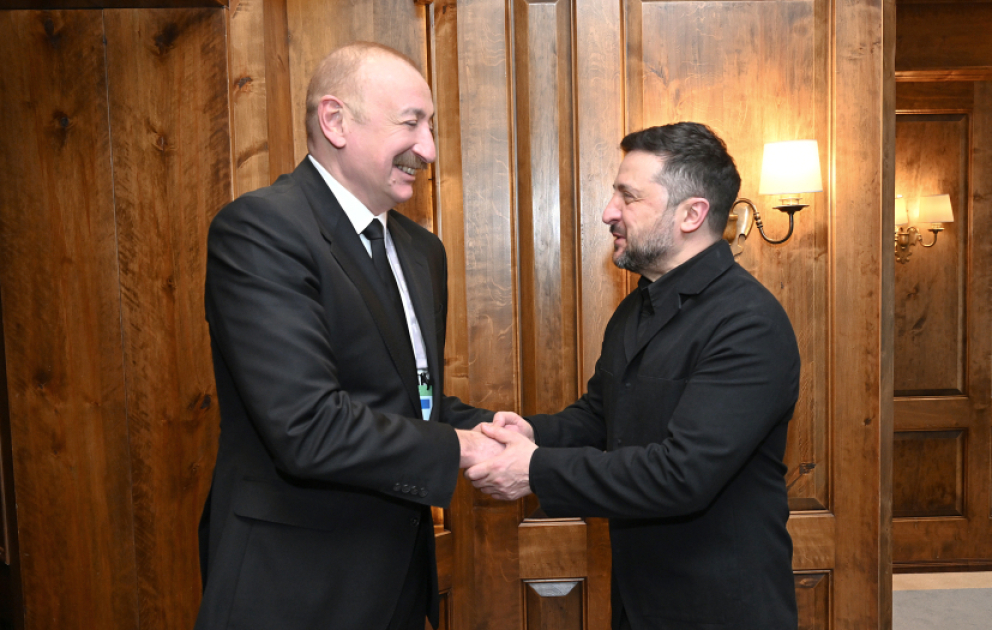 President Ilham Aliyev met with Ukrainian President Volodymyr Zelenskyy in Munich
