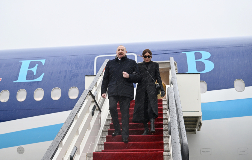 Le président Ilham Aliyev entame une visite officielle en Serbie