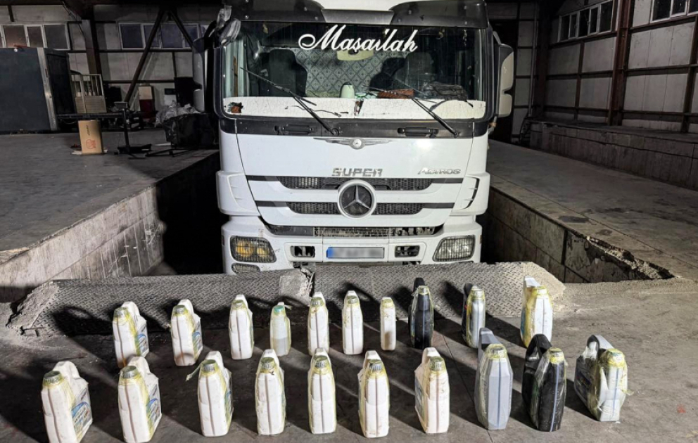 "Şaxtaxtı" gömrüyündə 41 kiloqramdan çox metamfetamin aşkarlanıb