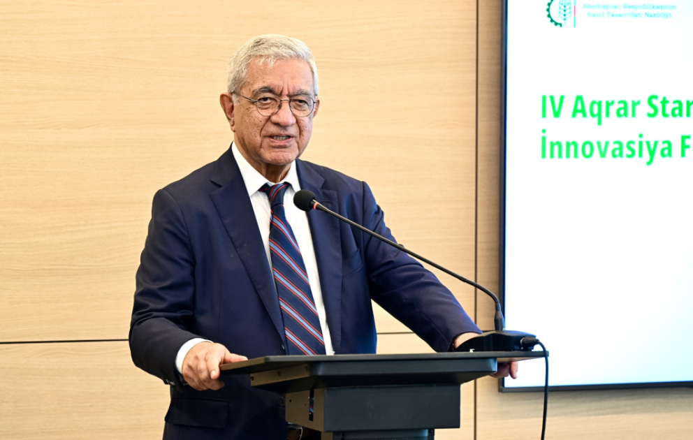 Hafiz Paşayev: Aqrar sahə artıq innovasiya və texnologiyalarla inkişaf edən perspektivli istiqamətdir