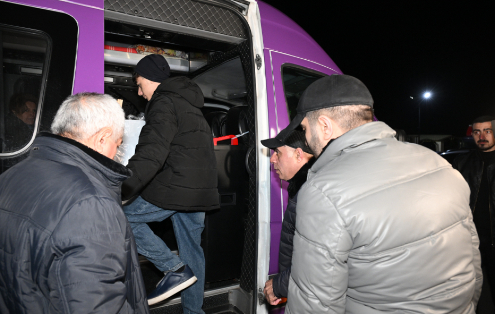 Ağdam şəhərinə növbəti köç karvanı yola salınıb