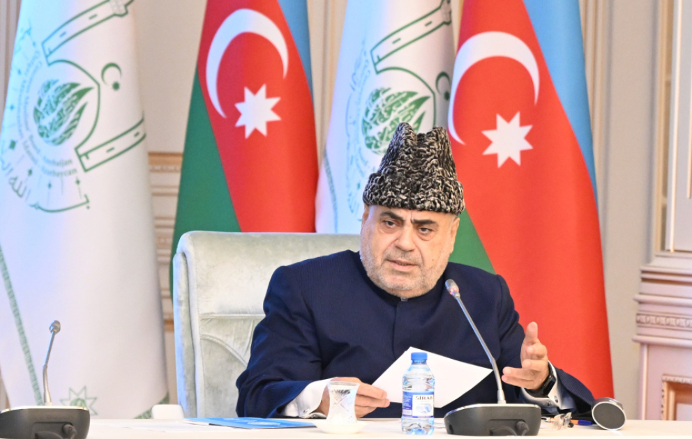 Allahşükür Paşazadə: Dünya üçün sülhün təşviqindən vacib heç nə ola bilməz