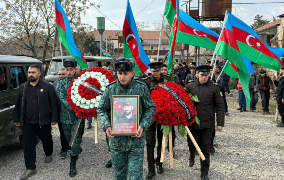 Birinci Qarabağ müharibəsinin itkin şəhidi Mahir Quliyev Cəlilabadda dəfn edilib