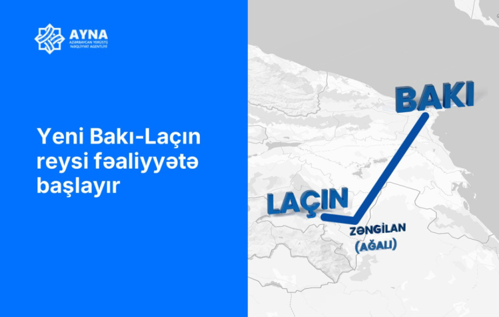Bakı-Laçın avtobus reysi fəaliyyətə başlayır