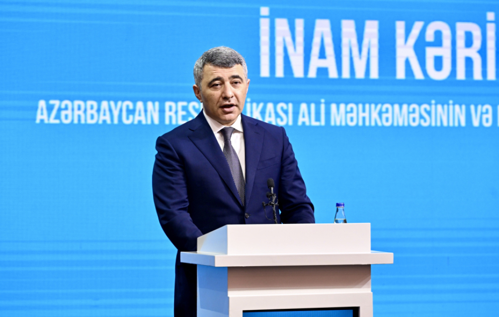 İnam Kərimov: Bu il hakimlərin sayının 700-ü keçməsi proqnozlaşdırılır