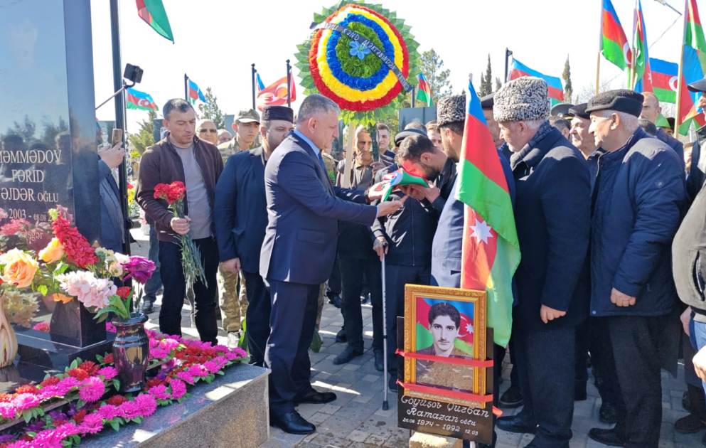 Birinci Qarabağ müharibəsinin itkin şəhidi Qurban Göyüşov Ağdamda dəfn olunub