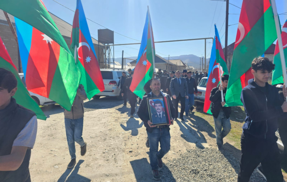 Birinci Qarabağ müharibəsinin şəhidi Şəmkirdə dəfn edilib