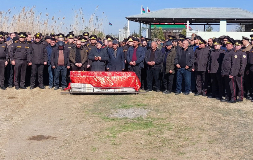 FHN-in xidmət zamanı həlak olan əməkdaşı dəfn edilib