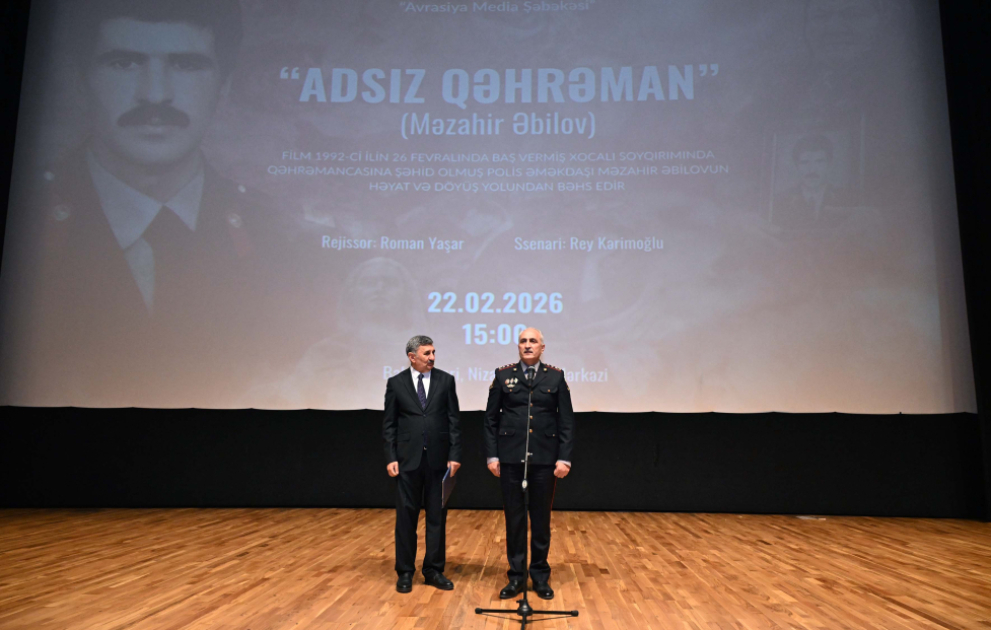 “Adsız qəhrəman” sənədli filminin təqdimatı olub