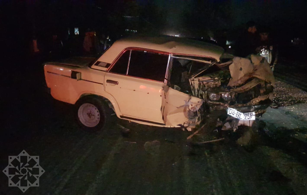 Göyçayda üç avtomobil toqquşub, xəsarət alan var