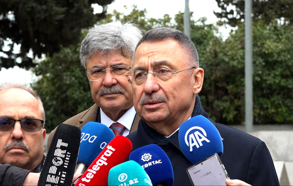 Fuad Oktay: Əsas məqsədimiz sülh və təhlükəsizlik naminə əməkdaşlığı gücləndirməkdir
