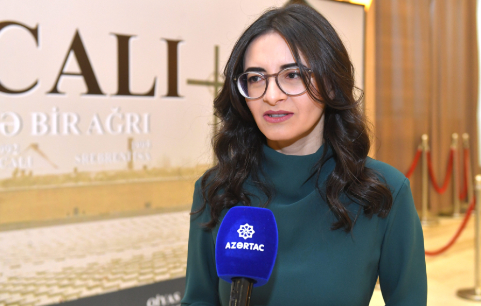 Gülzar Mustafayeva: Üç faciə arasında paralellər aparmaqla müharibənin dəyişməyən simasını göstərmək istədik