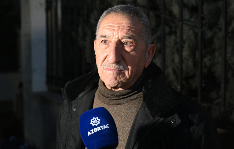 Horovluya köçən sakin: Doğma torpağıma qayıtdığım üçün çox sevinirəm