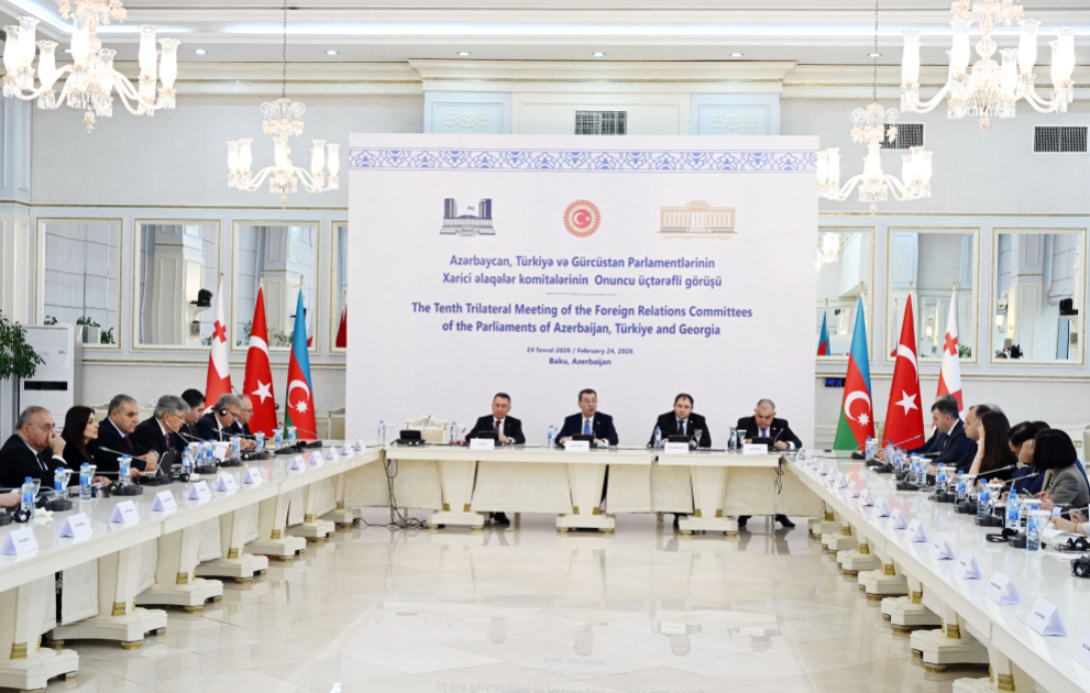 Baku hosts tenth trilateral meeting of the Foreign Relations Committees of parliaments of Azerbaijan, Türkiye, and Georgia