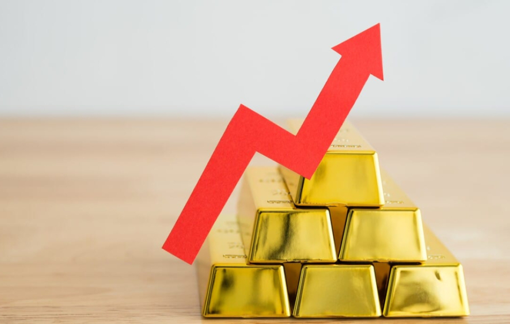 Gold ist auf dem Weltmarkt um mehr als 46 Dollar gestiegen