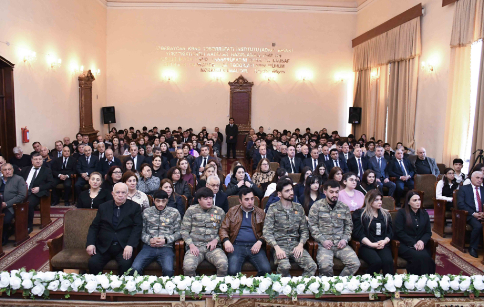ADAU-da Xocalı soyqırımının 34-cü ildönümü qeyd olunub