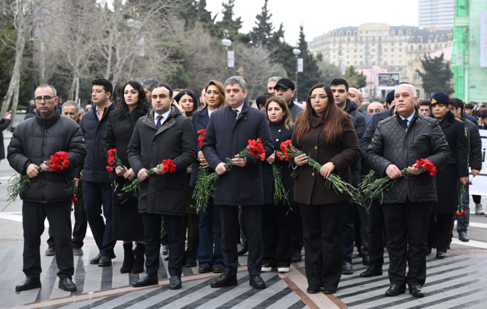 AZERTAC staff commemorates victims of Khojaly tragedy