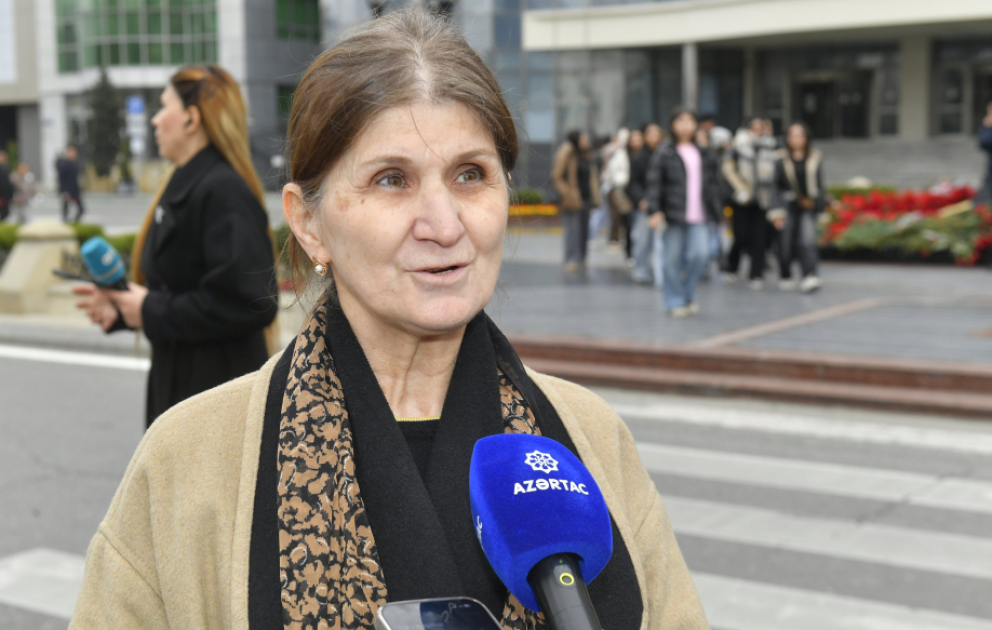 Xocalı şəhidinin həyat yoldaşı: Onlar Vətənimiz üçün həyatlarını qurban veriblər