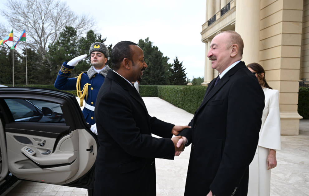 Official welcome ceremony was held for Prime Minister of Ethiopia
