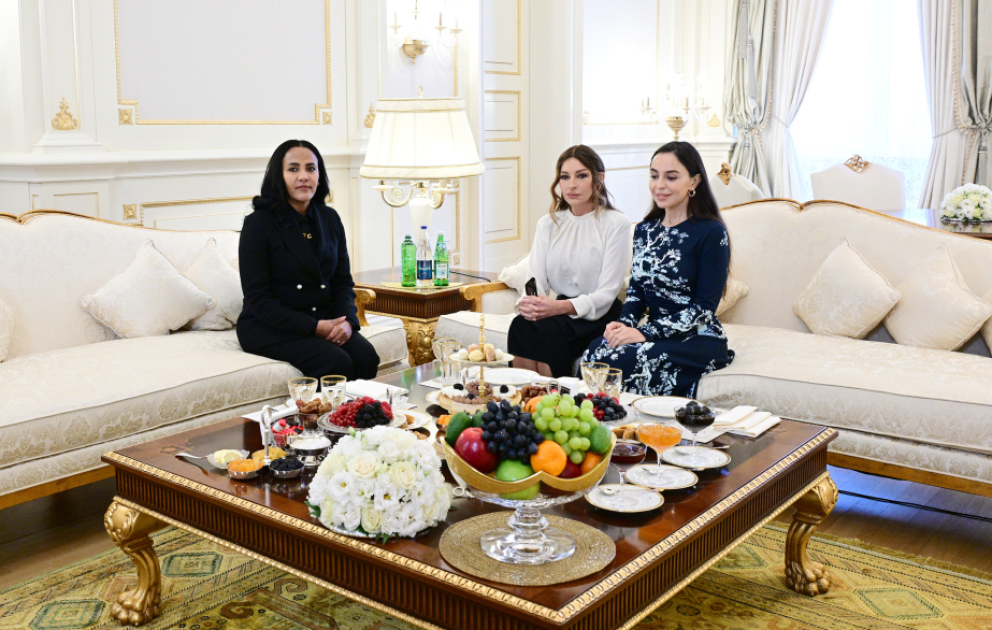 Les premières dames d’Azerbaïdjan et d’Ethiopie se rencontrent