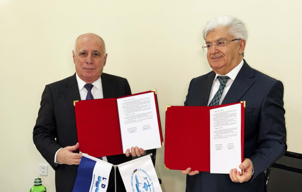 Auditorlar Palatası ilə LDU arasında imzalanmış Əməkdaşlıq Sazişi yenilənib - əməkdaşlıq əlaqələri genişlənir