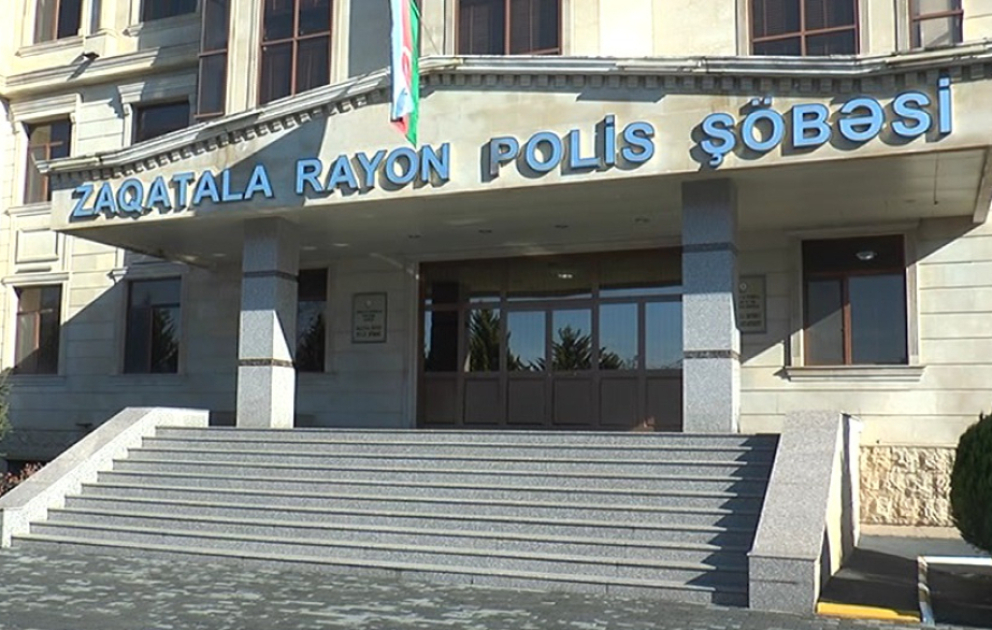 Zaqatalada avtomobil qəza törədib