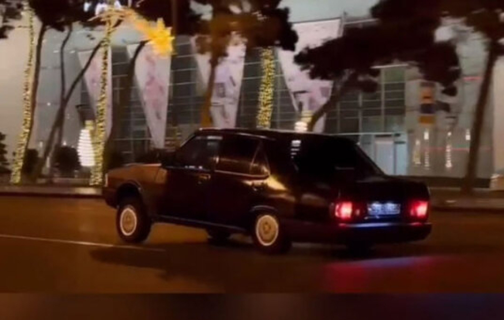 Avtoxuliqanlıq edib videosunu sosial şəbəkədə paylaşan sürücü həbs olunub