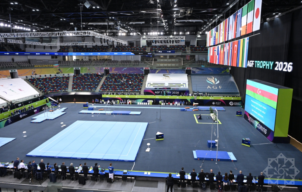 Bakıda idman gimnastikası üzrə Dünya Kuboku start götürüb