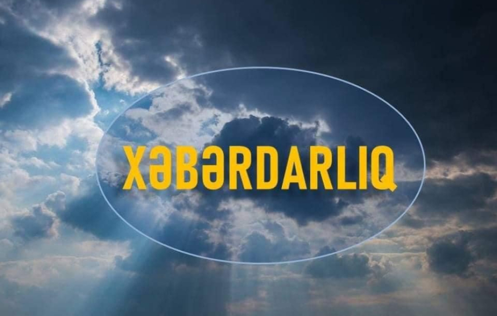 Hava yağıntılı olacaq, temperatur 5-8 dərəcə enəcək - XƏBƏRDARLIQ