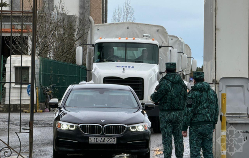 Гуманитарная помощь, отправленная в Иран, достигла пограничного пункта «Астара»