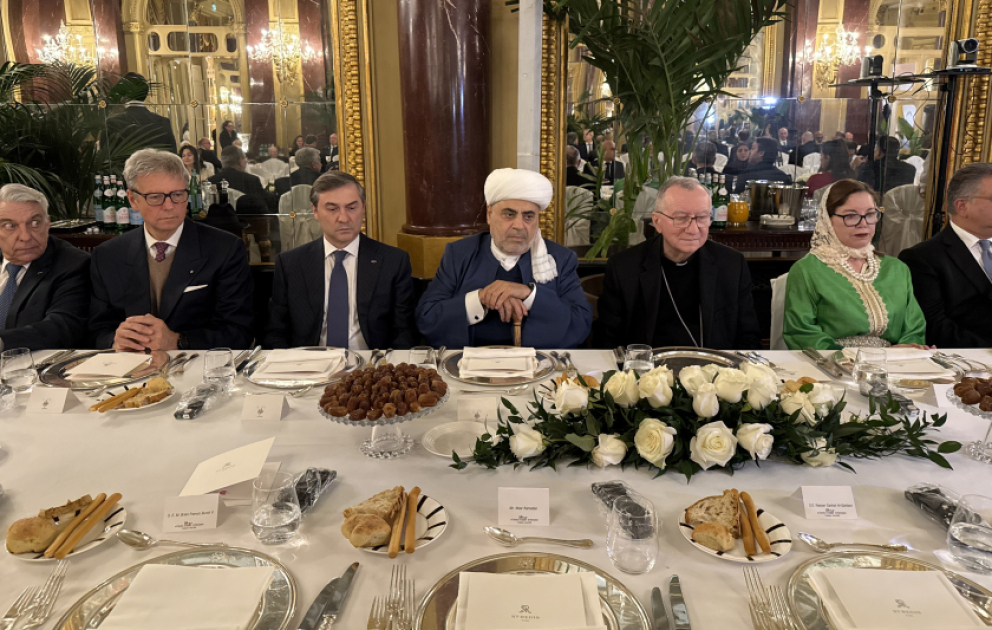 Rome-hosted Iftar table brings together representatives of three monotheistic faiths
