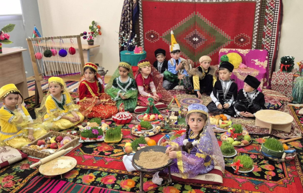 Horovluda bayram şənliyi: məktəblilər Yel çərşənbəsini qarşıladılar