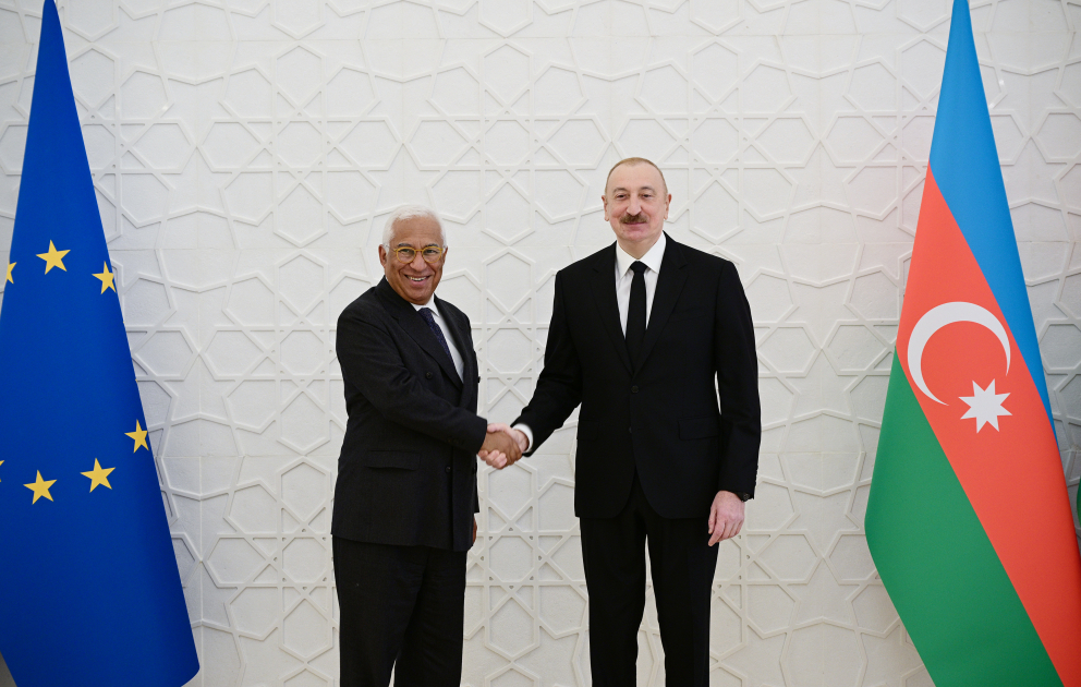 President Ilham Aliyev held one-on-one meeting with President of European Council