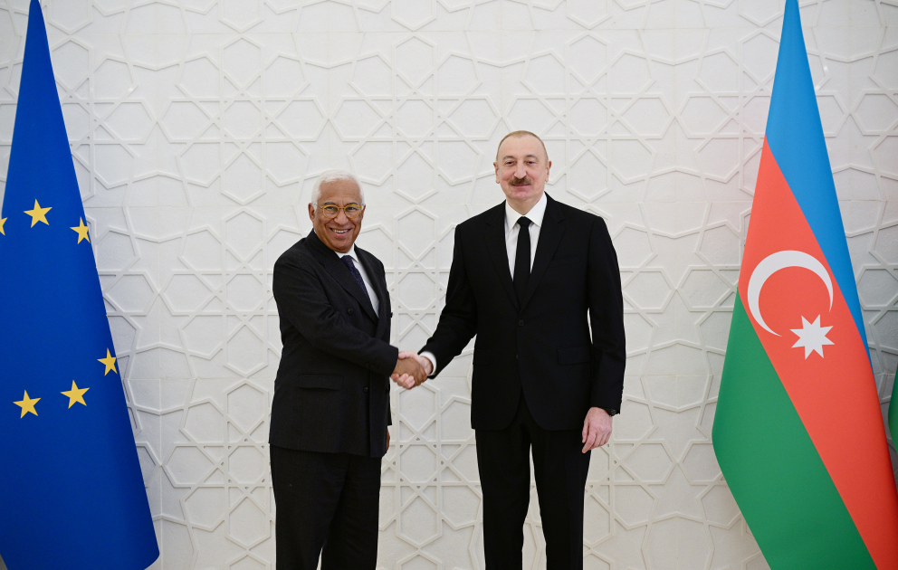 Rencontre en tête-à-tête entre le président azerbaïdjanais et le président du Conseil européen